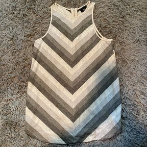 Mossimo,XS, black & gray, tank/blouse